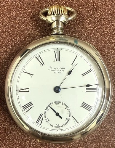 Waltham 1891, 16s, 11j, Open Face Pocket Watch RUNNING! NO RESERVE!!