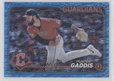 2024 Topps Update Blue Holo Foilboard 373/999 Hunter Gaddis #US211 ti8