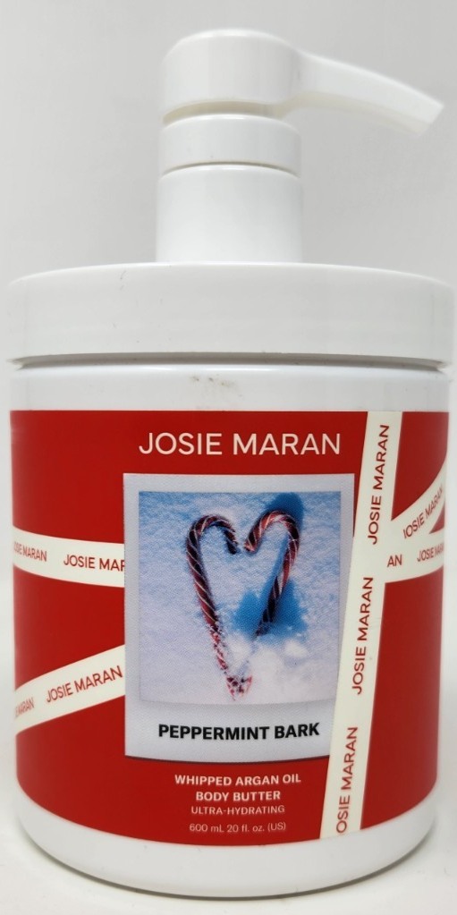 Josie Maran Whipped Argan Oil Body Butter Peppermint Bark 20 fl. oz New No Box