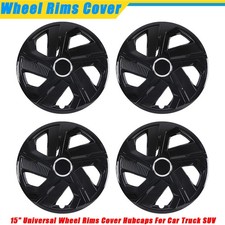 15 Inch Black Lacquer Wheel Covers Snap On Hub Caps For R15 Auto Tire Steel 15 Inch Black Lacquer Wheel Covers Snap On Hub Caps For R15 Auto Tire Steel
