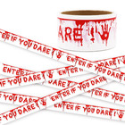 Glow in the Dark Halloween Caution Tape - 1.9 in x 82 ft Party Decor