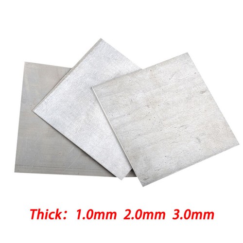 Magnesium Alloy AZ31B - 1mm~3mm Thick Thin Metal Sheet Plate 100*100mm/200*200mm