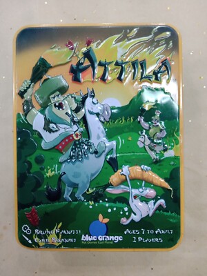 Attila Board Game Complete 2015 Two Player Strategic Maneuvers
