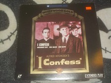 I Confess Laserdisc LD Japan Alfred Hitchcock Montgomery Clift Free Ship 50