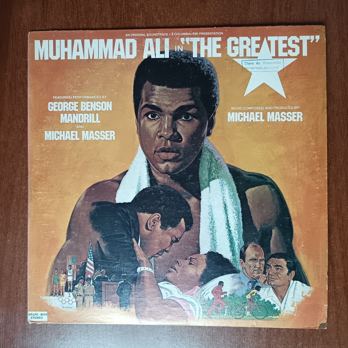 Muhammad Ali In The Greatest [1977] Vinyl LP Funk Soul Ballad