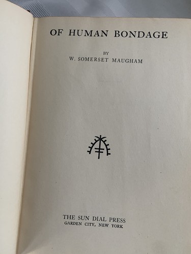 OF HUMAN BONDAGE ~ W Somerset Maugham 1915 Early FIRST Edition ‘CL’ - Picture 6 of 13