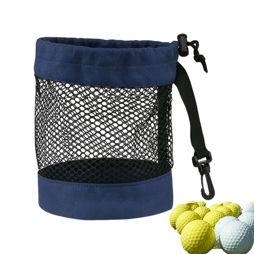 Portable Golf Training Ball Net Bag Mesh Storage Organizer Holder Nylon Pouch - Picture 7 of 20