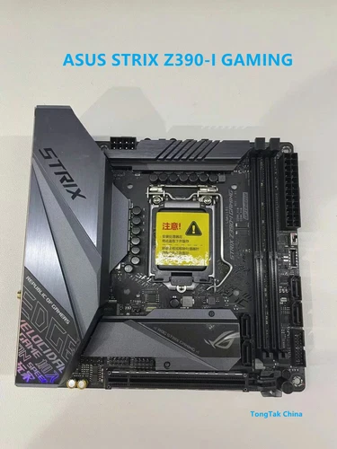 Asus Desktop Motherboard ROGSTRIX Z390-I GAMING LGA1151 Intel Z390 USB3.1 TESTED