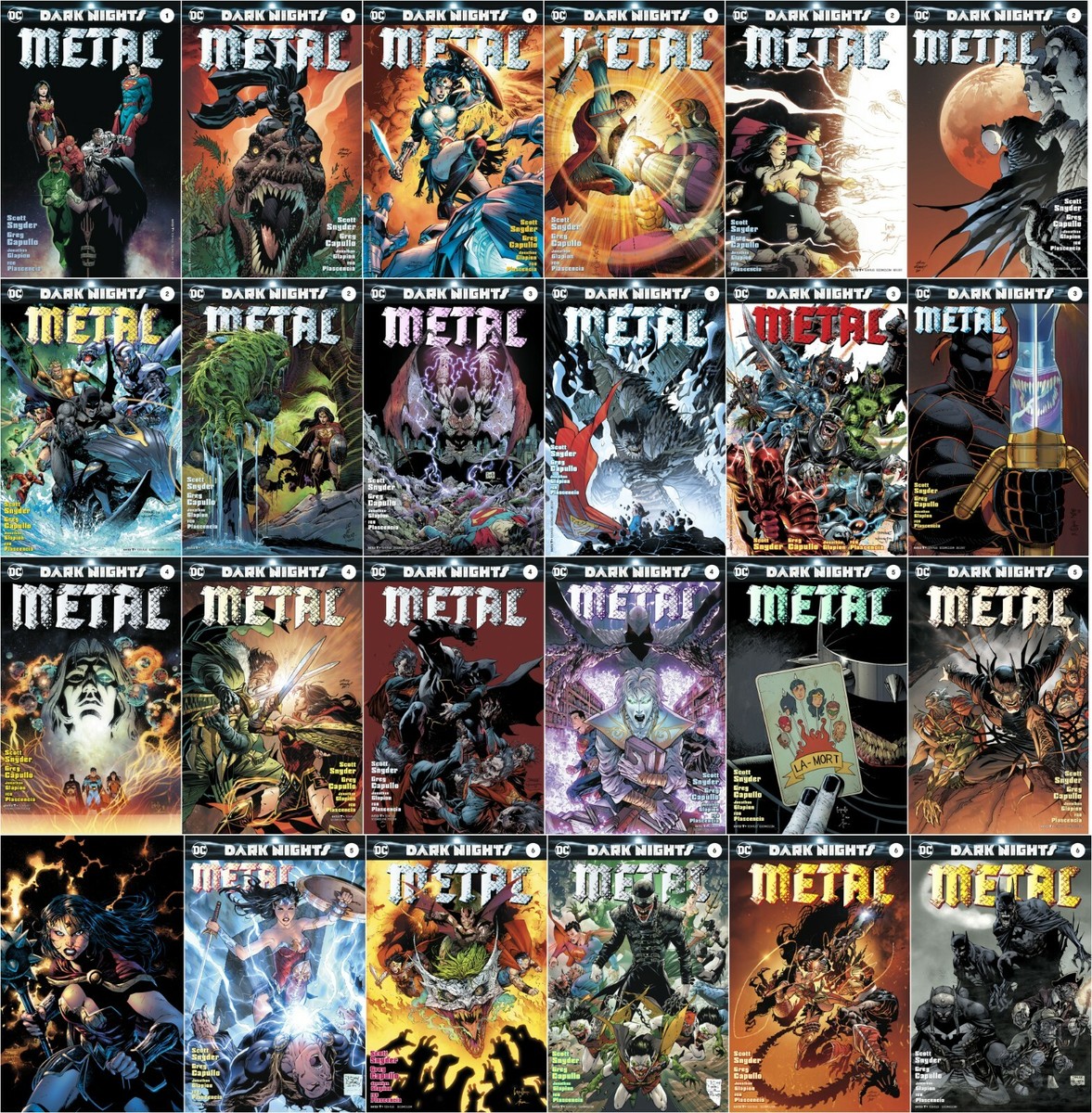 DARK NIGHTS METAL - Select from issues #1 to #6 - Mini-Series - DC
