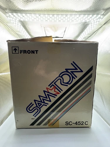 Vintage Samtron SC-452C 14" CGA Color Display Monitor , Computer Screen