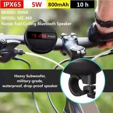 Bike Bicycle Bluetooth Portable Speaker Wireless Motorcycle Sound Waterproof