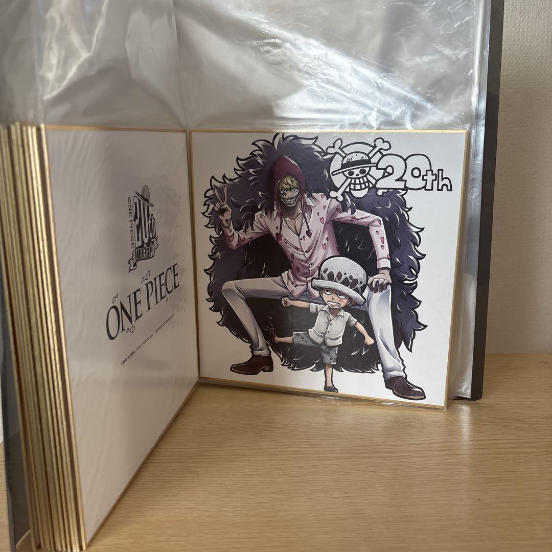 One Piece 20th Anniversary Limited Edition Colored Paper