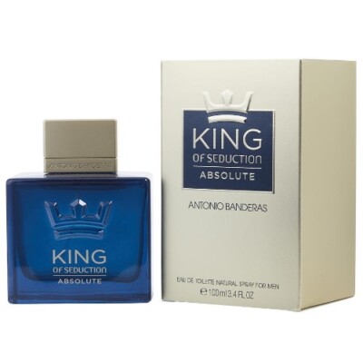 King of Seduction Absolute by Antonio Banderas 3.4 oz Cologne for Men New In Box