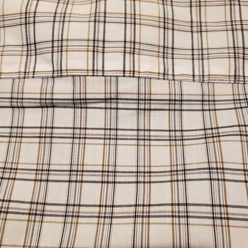 Van Heusen Button Up Shirt Ermine Plaid Sz Small (14-14 1/2) Stain Shield Men's - Picture 9 of 12