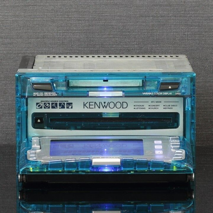 KENWOOD 20th Anniversary DPX-7100MDi Limited Clear Panel CD
