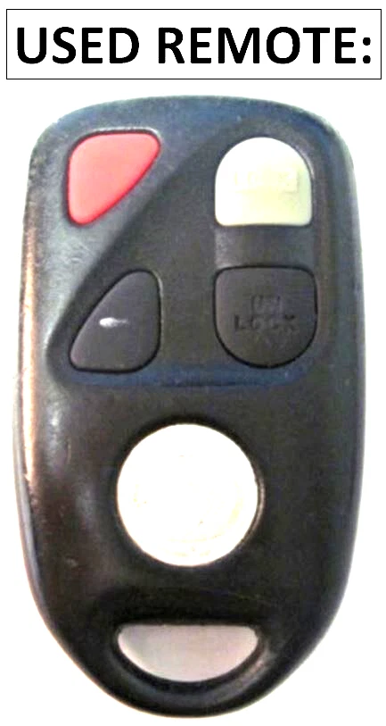 KPU41012 mando a distancia sin llave OEM 1992 1993 1994 Mazda 929 clicker coche llavero control Foto 3 de 4