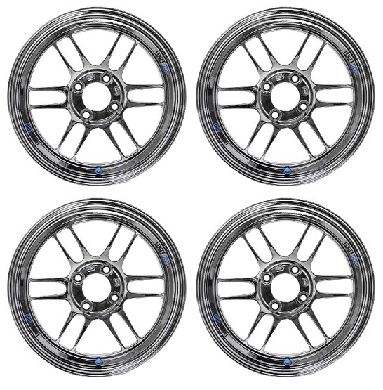 Set of 4 ENKEI Genuine RPF1 RS 15x8.0 +28 4x100 SBC from Japan | eBay
