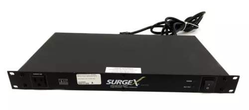 SurgeX SX-1115 Rackmount 1U 8-Outlet Power Conditioner Surge Suppressor 