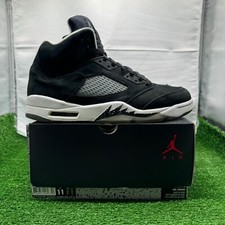 Nike Air Jordan 5 Retro Oreo 2013 Uomo Taglia 11 Nero OG Box 136027-035