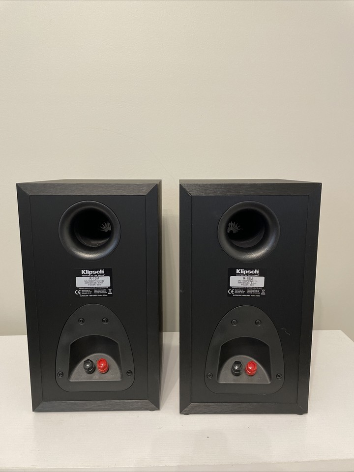 Lautsprecher Klipsch R15m Test Klipsch R 15m Review Pair Of Klipsch R-15M  Bookshelf Speakers