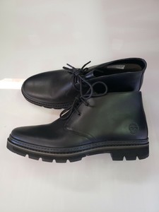 timberland mens chukka boots black