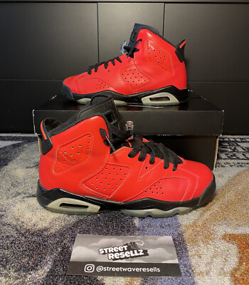 2014 Nike Air Jordan 6 Retro NRG SZ 4.5 Toro Infrared 23 Black OG