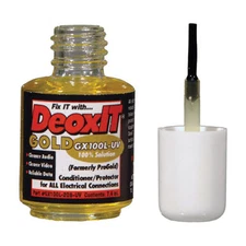 CAIG GX100L-2DB-UV DeoxIT GOLD Brush Bottle 7.4 ml