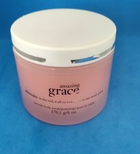 Philosophy AMAZING GRACE Hot Salt Body Scrub 170.1g/6oz HTF 