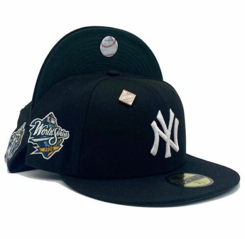 New Era 59Fifty NY Yankees 1998 World Series Hat (Black, 7 7/8)