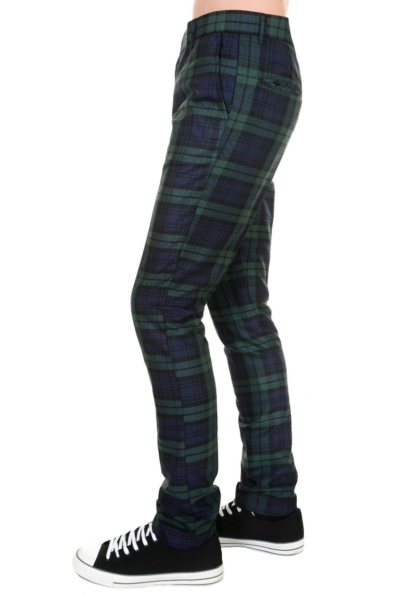 パンツ Old BlackWatch Tartan Check Trousers Blackwatch Tartan Pants – Sail to Sable
