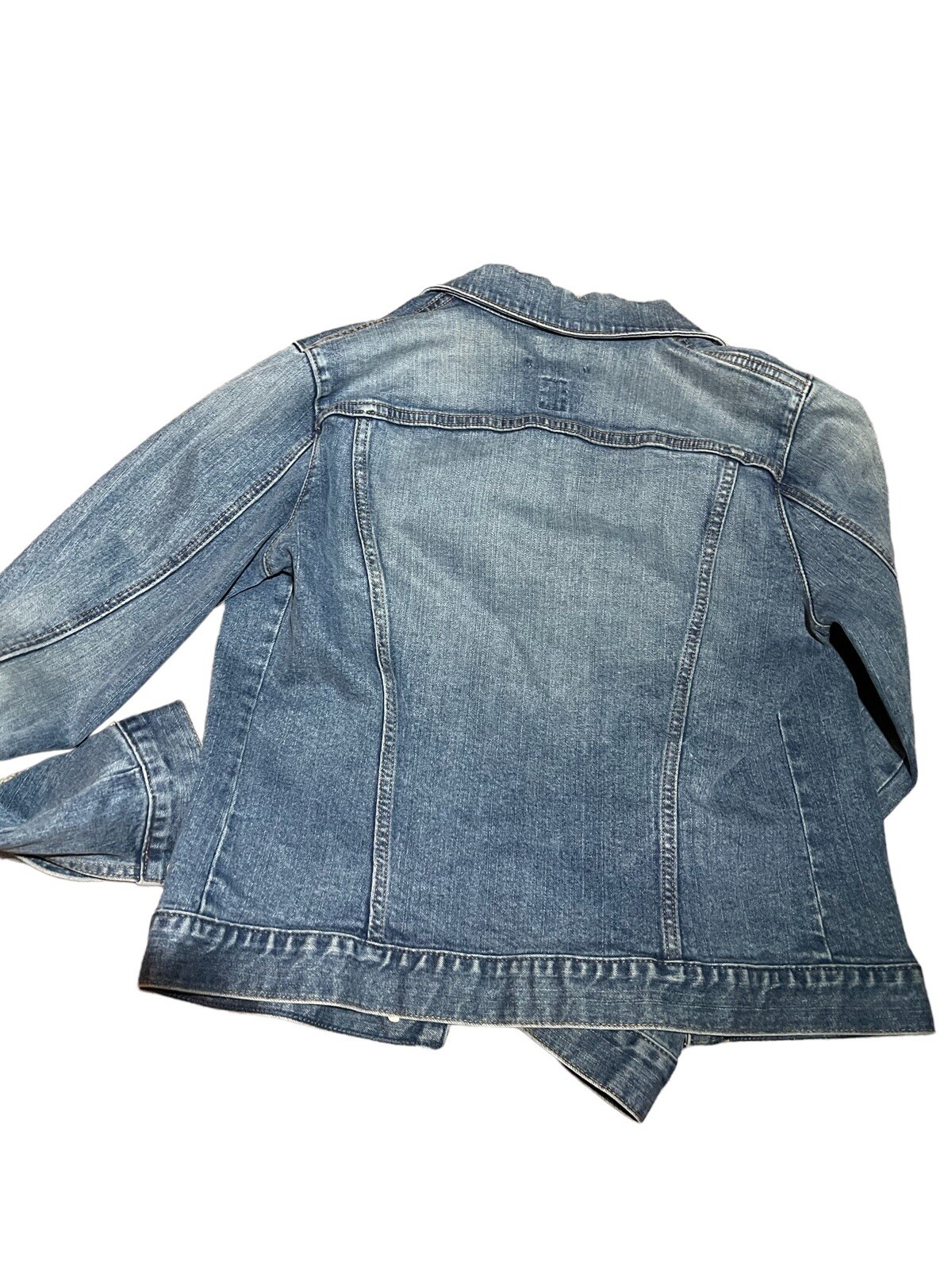 Gap denim stretch  jean button down jacket women’… - image 2
