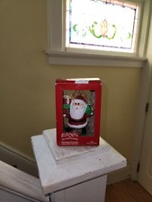 Rudolph The Red Nosed Reindeer Kurt Adler Santa Claus Ornament Brand New In Box