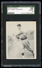 1939 Play Ball #55 Arkie Vaughan *Phillies* SGC 88 NM/MT #8188478-001
