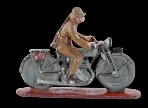 Quiralu MOTO CASQUE ADRIAN / jouet ancien - Imagen 4 de 4