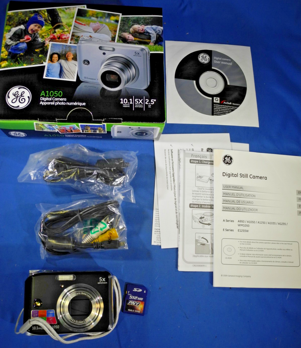 GE A1050 コンパクトデジタルカメラ GE A1050 Digital Camera - YouTube