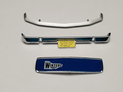 GMP 1:18 Scale Bumpers & Grill for 1967 Ohio George Malco Gasser Mustang 14051 