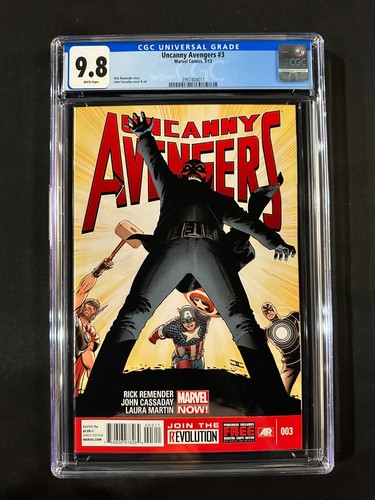 Uncanny Avengers #3 CGC 9.8 (2013)