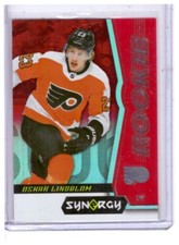 Oskar Lindblom 2018-19 Synergy Rookie Red Bounty Parallel Card#72  (unscratched)