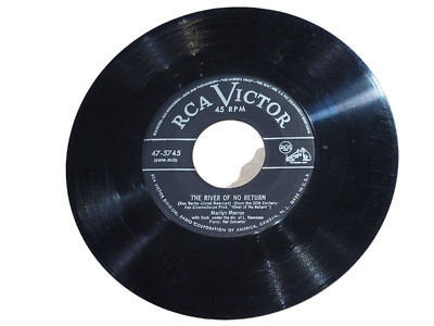 Marilyn Monroe River of No Return 45 RPM 7'' Vinyl RCA 1954 Movie Soundtrack