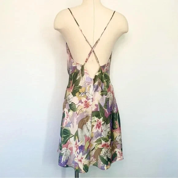 UNDERCOVER Abito Victoria’s Secret G Label SETA floreale slip vintage chemise