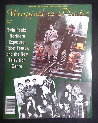 Wrapped In Plastic #23 Twin Peaks Magazine Win-Mill Productions David Lynch VF