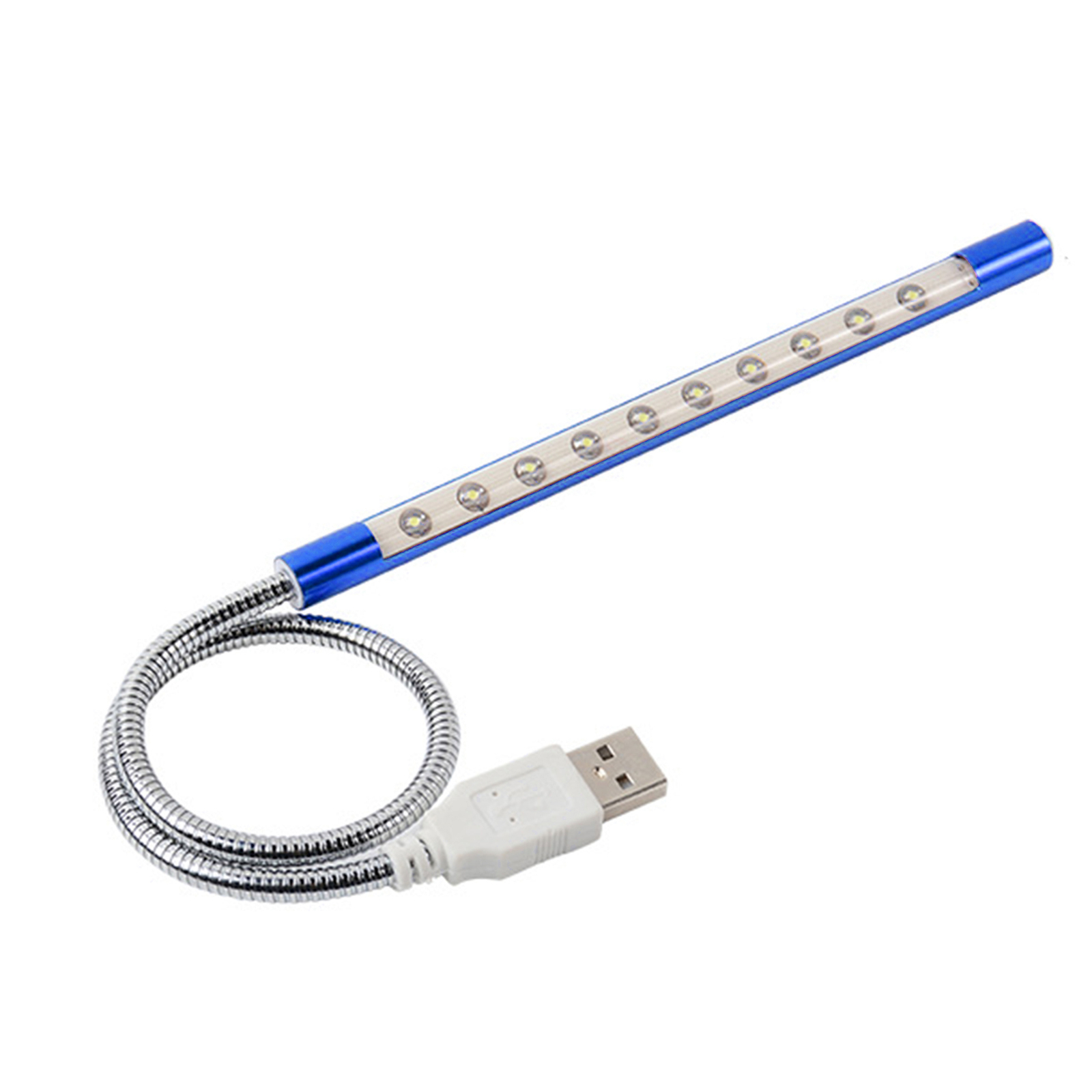 Plug-and-play USB metal LED keyboard light for book reading-image