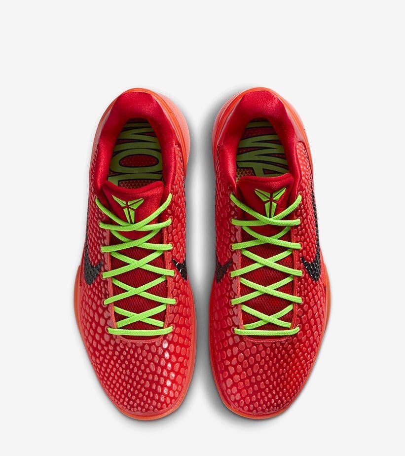 2023 Nike Zoom Kobe 6 Protro Low Reverse Grinch Size 8 *INHAND