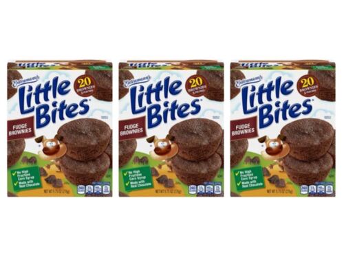 Entenmann's Little Bites Fudge š«Brownie Mini Muffins, 3 pack (15 pouches total)