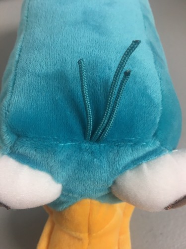 Disney 10"" Perry Mini Sitzsack Plüschtier - Phineas und Ferb - NEU mit Original-Etikett - Bild 7 von 12