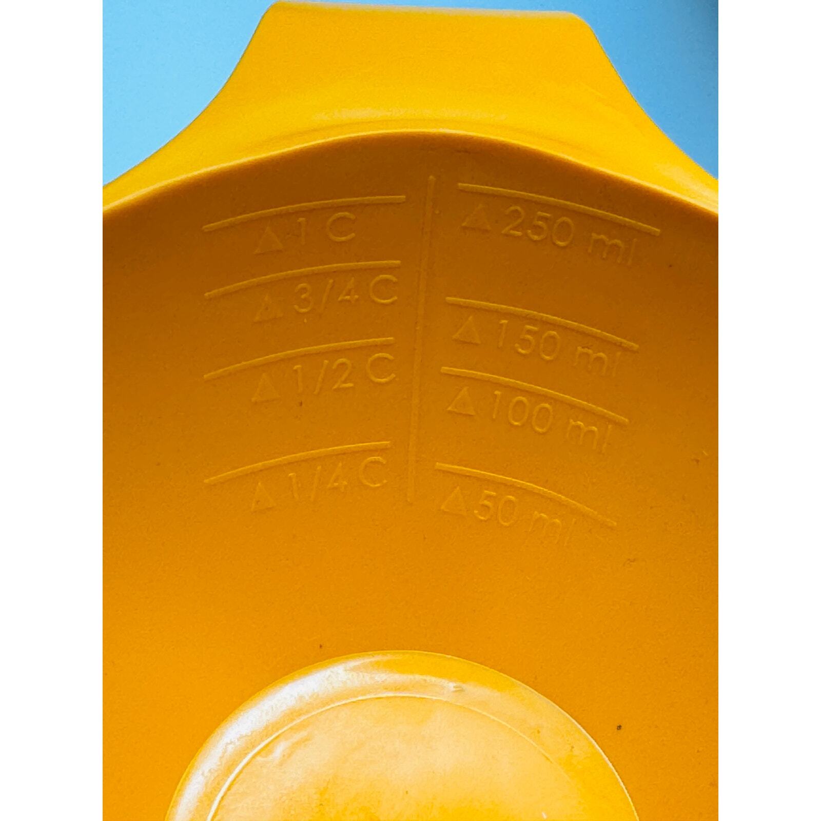 POURfect Spill Proof Mixing Bowls 3pc Set Prep Set 1, 2, and 4 Cup Orange