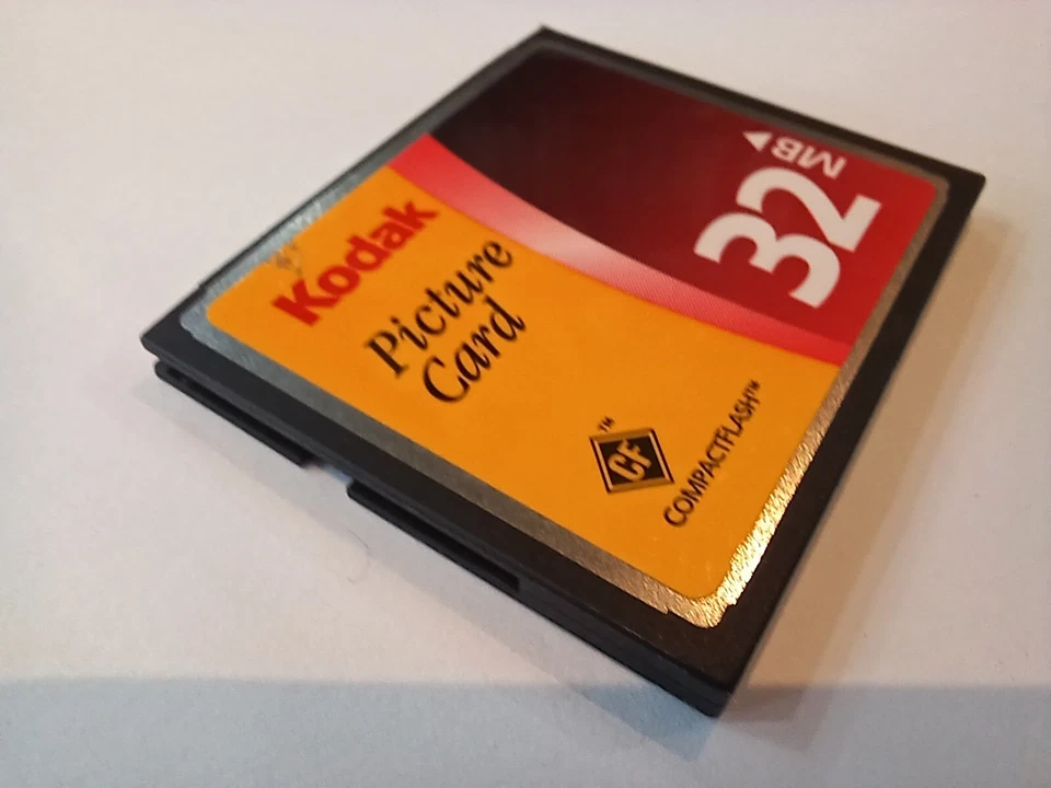 KODAK PICTURE CARD 32MB COMPACT FLASH MEMORY CARD CF ! - Image 4 of 4