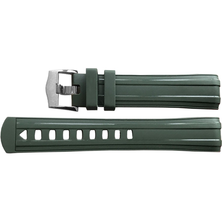 Omega Seamaster 032Z017210 20mm Inlet Green Rubber Watch Strap