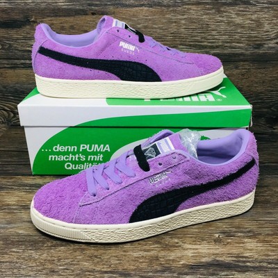 puma suede diamond purple