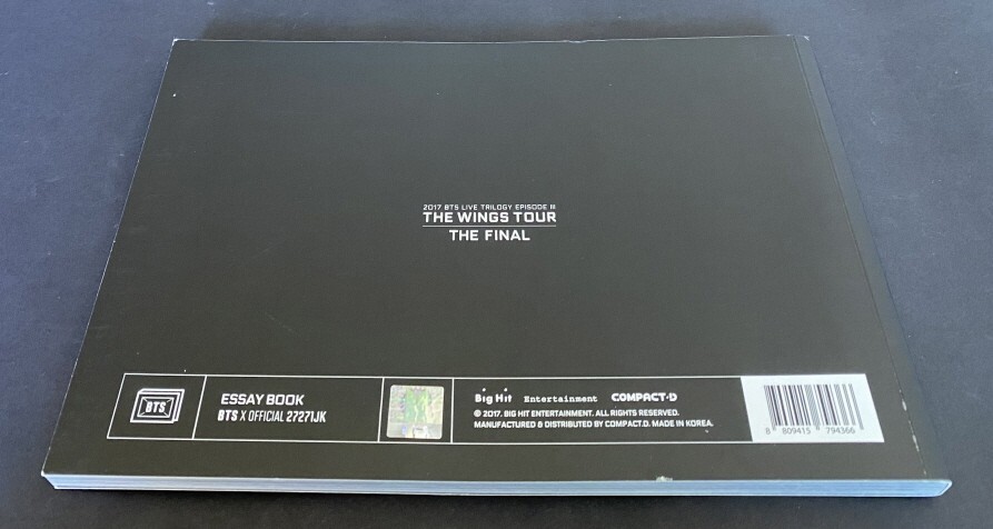 BTS 防弾少年団 WINGS TOUR FINAL ESSAY BOOK JK BTS-The Wings Tour Essay Book JUNGKOOK Photo Card | eBay